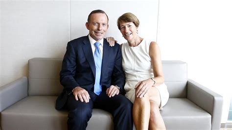 is margie abbott in london with tony|tony abbott biography.